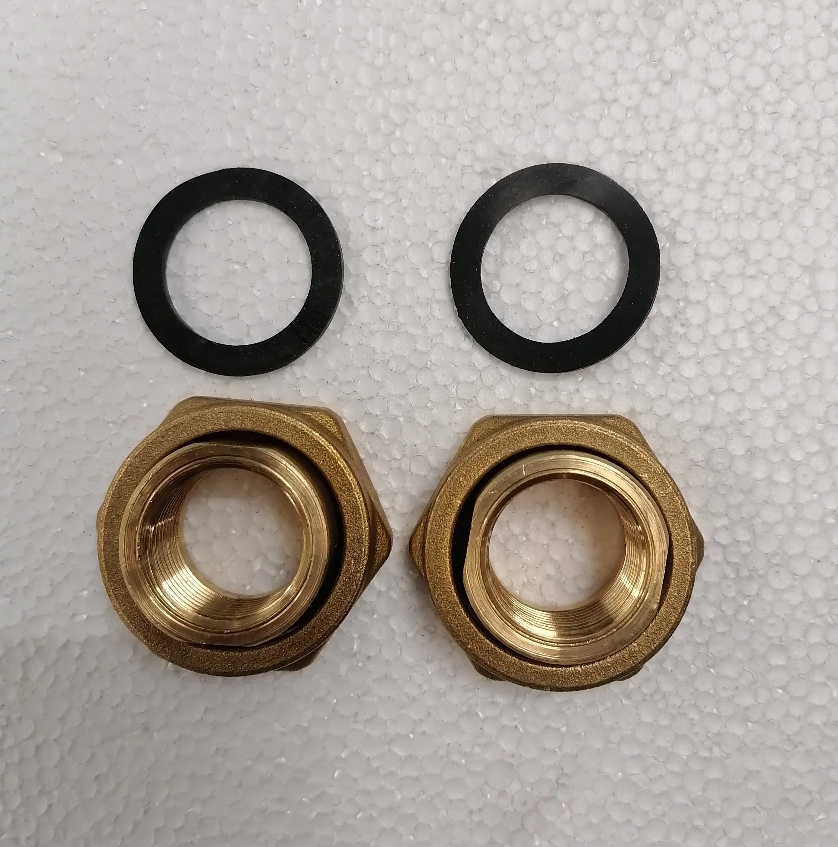 PAR DE FLANCHE ROSCADO BRONCE 1/2"