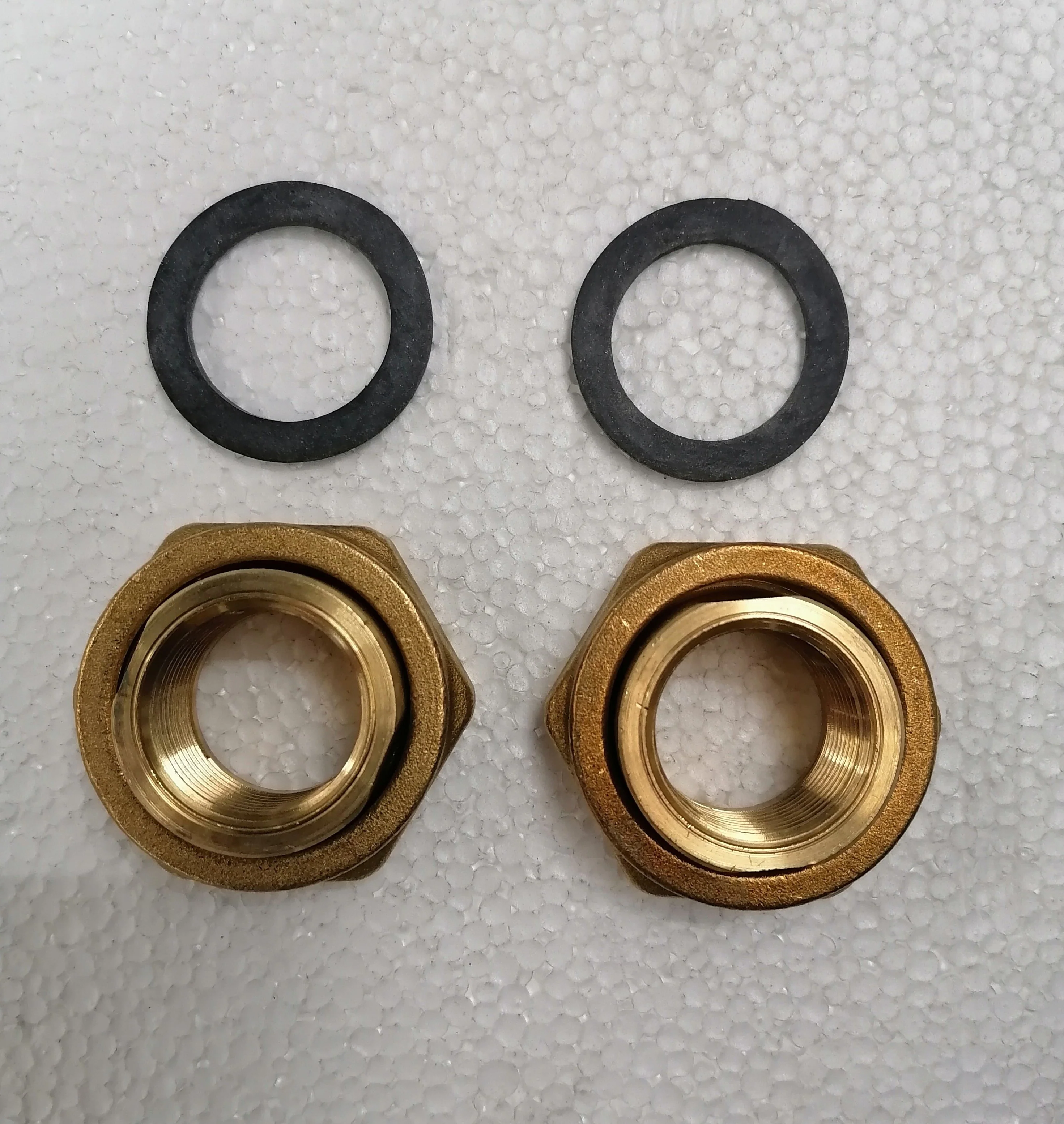 PAR DE FLANCHE ROSCADO BRONCE 3/4"