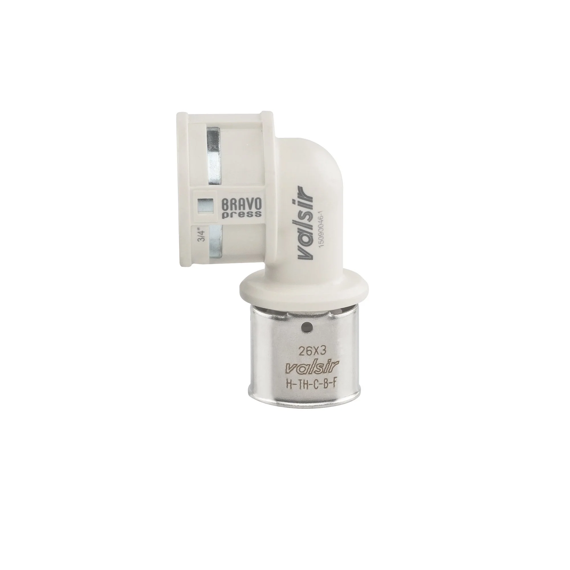 CODO CON HILO HI BP 26X3 X 3/4"